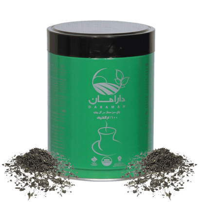 چای ارگانیک سبز ممتاز دارامان - ۲۵۰ گرمی