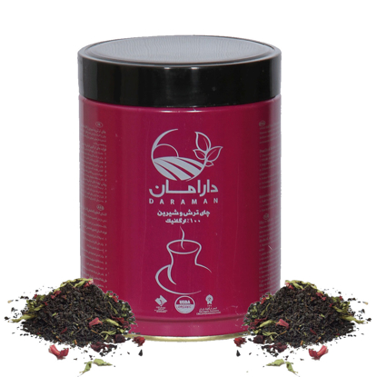 چای ممتاز ترش و شیرین ارگانیک دارامان - ۲۵۰ گرمی