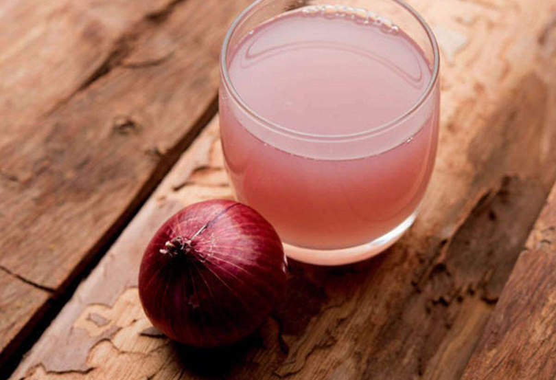 تاثیر آب پیاز بر مو-onion-juice